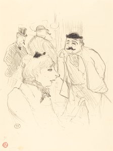 Varsi (Moulin Rouge) tekijältä Henri de Toulouse Lautrec