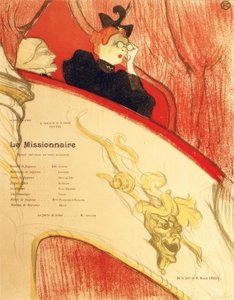 Majatalo kultaisen maskronin luona tekijältä Henri de Toulouse Lautrec