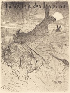 Kanien valssi, 1895. tekijältä Henri de Toulouse Lautrec