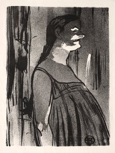 Kahvila-konsertti: Rouva Abdala tekijältä Henri de Toulouse-Lautrec