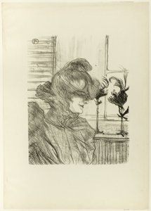 Le Margoin (Mademoiselle Louise Blouet) tekijältä Henri de Toulouse Lautrec