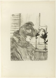 Le Margoin (Mademoiselle Louise Blouet) tekijältä Henri de Toulouse Lautrec