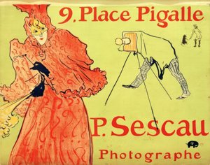 Valokuvaaja Sescau tekijältä Henri de Toulouse Lautrec