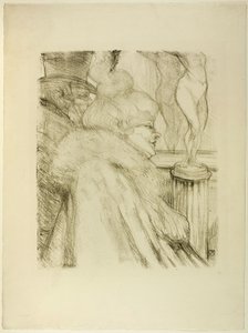 Teatterista poistuminen tekijältä Henri de Toulouse Lautrec