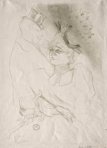 Lainaaja ja Paroni tekijältä Henri de Toulouse-Lautrec