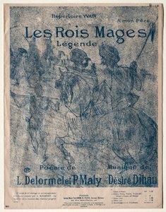 The Magi, 1899. tekijältä Henri de Toulouse Lautrec