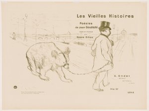 Vanhat tarinat: Kansi - Etupuoli tekijältä Henri de Toulouse Lautrec
