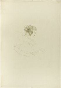 Luce Myrès profiilissa tekijältä Henri de Toulouse Lautrec