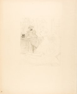 Neiti Leconte tekijältä Henri de Toulouse Lautrec