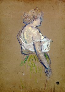 Mademoiselle Lucie Bellanger tekijältä Henri de Toulouse Lautrec