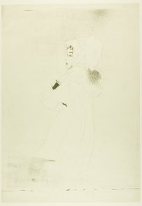 Miss May Belfort (iso lautanen) tekijältä Henri de Toulouse Lautrec