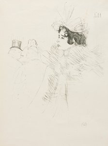 Miss May Belfort, 1895. tekijältä Henri de Toulouse Lautrec