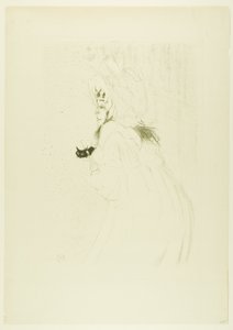 Neiti May Belfort kumartaa tekijältä Henri de Toulouse Lautrec