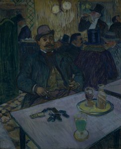 Monsieur Boileau kahvilassa, 1893. tekijältä Henri de Toulouse Lautrec
