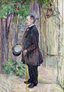 Monsieur Henry Dihau, 1891 tekijältä Henri de Toulouse Lautrec