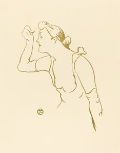 Paula Brebion, 1893. tekijältä Henri de Toulouse Lautrec
