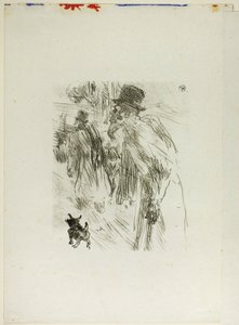 Puolan juutalaiset, Carlsbad, Siinain juurella tekijältä Henri de Toulouse Lautrec