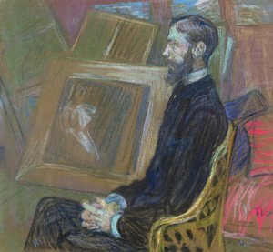 Muotokuva Georges Henri Manuelista, 1891 (pastelli kartongille).