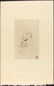 Mr. X:n muotokuva Mr. X:n muotokuva, 1898. tekijältä Henri de Toulouse Lautrec