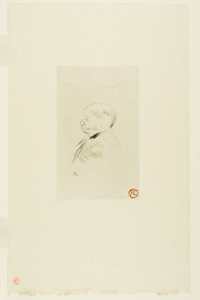 Miehen muotokuva tekijältä Henri de Toulouse Lautrec