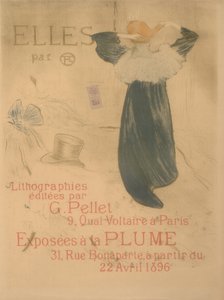 Elles-juliste, 1896. tekijältä Henri de Toulouse Lautrec