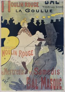 Juliste elokuvalle "The Moulin Rouge", 1891