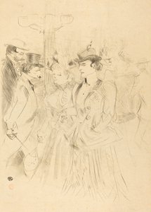 Promenade (Promenoir) tekijältä Henri de Toulouse Lautrec