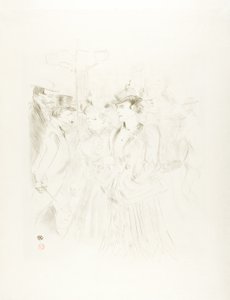Promenade tekijältä Henri de Toulouse Lautrec