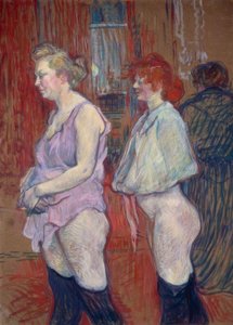 Rue des Moulins tekijältä Henri de Toulouse Lautrec