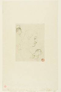 Luonnos tekijältä Henri de Toulouse Lautrec