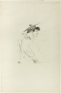 Pieni englantilainen tyttö (Miss Dolly) tekijältä Henri de Toulouse-Lautrec