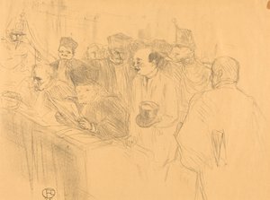 Soudais Deposition Soudais Deposition, 1896. tekijältä Henri de Toulouse Lautrec