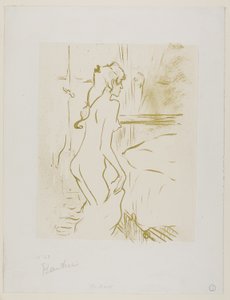 Tutkimus naisesta tekijältä Henri de Toulouse Lautrec