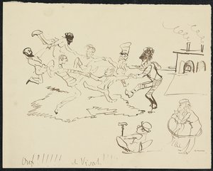 Untergang, 1881 von Henri de Toulouse Lautrec