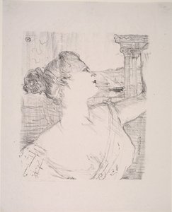 Sybil Sanderson tekijältä Henri de Toulouse Lautrec