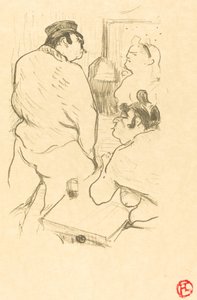 Grenellen terroria tekijältä Henri de Toulouse Lautrec