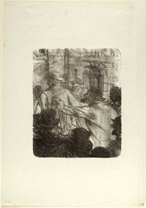 Tekstiilimarkkinat, Krakova, Au Pied du Sinaïsta tekijältä Henri de Toulouse-Lautrec