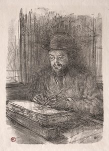 Hyvä litografi tekijältä Henri de Toulouse Lautrec