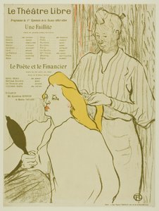 Kampaaja, ohjelma Théâtre Librelle tekijältä Henri de Toulouse Lautrec