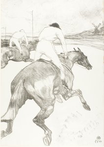 Jockey tekijältä Henri de Toulouse-Lautrec