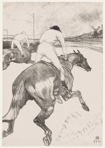 Jockey tekijältä Henri de Toulouse-Lautrec