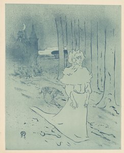 Manor Lady tai Ente (Chatelaine tai myrkky) tekijältä Henri de Toulouse Lautrec