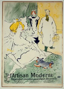 Moderni käsityöläinen, 1896 tekijältä Henri de Toulouse Lautrec