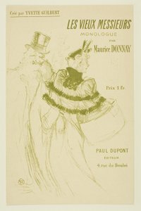 Vanhat herrat tekijältä Henri de Toulouse Lautrec