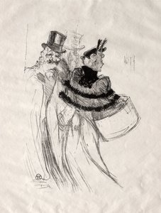 Vanhat herrat tekijältä Henri de Toulouse Lautrec