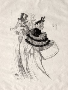 Vanhat herrat, 1894. tekijältä Henri de Toulouse Lautrec