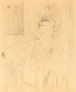 Menilmontantille Bruantista Ménilmontantille, Bruantista, 1898. tekijältä Henri de Toulouse Lautrec