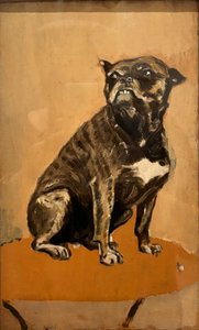 Touc, pöydällä istuva tekijältä Henri de Toulouse-Lautrec