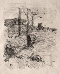 Hautausmaa Galiciassa tekijältä Henri de Toulouse Lautrec