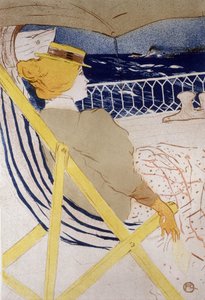 Nimetön. (litografia) tekijältä Henri de Toulouse Lautrec